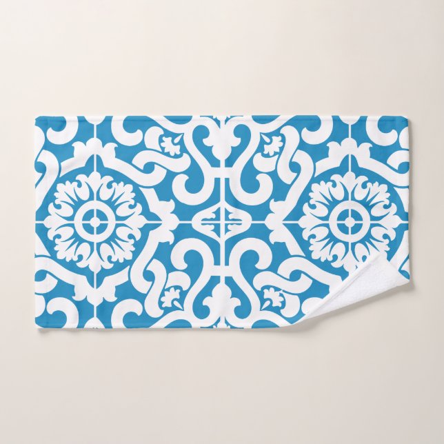 Tuiles bleues portugaises 1 (Serviette à main)