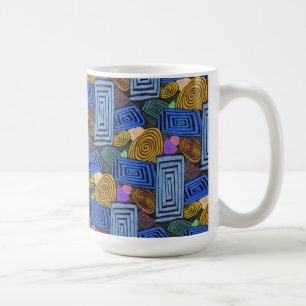 Tuiles "égyptiennes" Tiled Abstract Design Mug