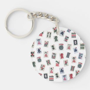 tuiles et motifs de symboles de MahJong