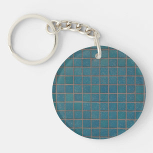 tuiles mouchetées bleues