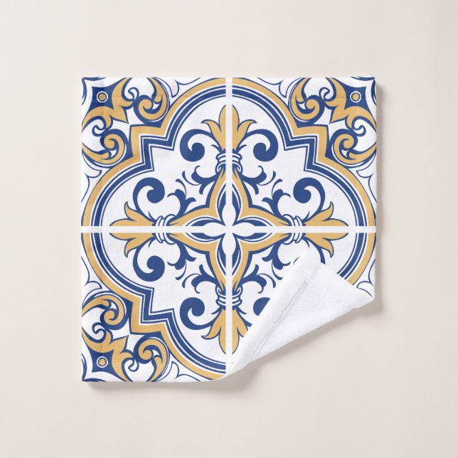 Tuiles portugaises 1 (Gant de toilette)