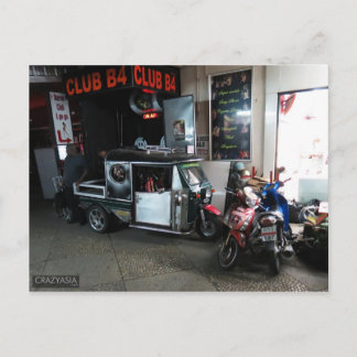 Tuk, Pattaya, Thailand Postkarte