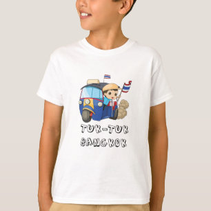 Tuk Tuk Bangkok Thailand Souvenirtext T-Shirt