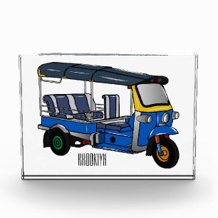 Tuk Tuk Cartoon Illustration Fotoblock