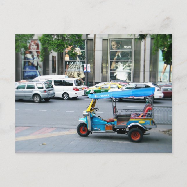 Tuk Tuk Postkarte (Vorderseite)