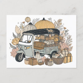 Tuk-tuk-Postkarte Postkarte