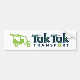 Tuk Tuk Transport Autoaufkleber