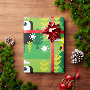 Tukan Tropenvogel Geschenkpapier