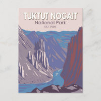Tuktut Nogait Nationalpark Kanada Reisen Vintag