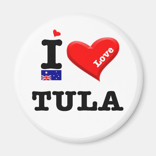 TULA - I Liebe Magnet (Vorne)