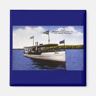 "Tula" Wisconsin Transportation Co. Magnet