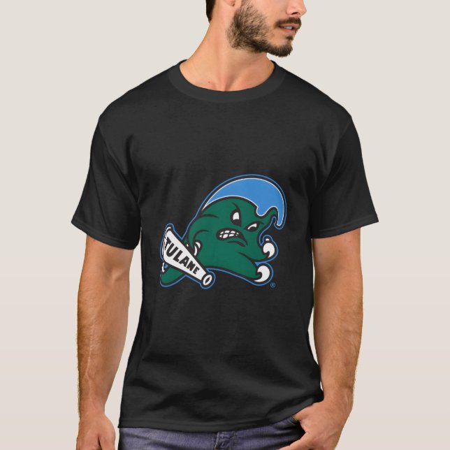 Tulane Green Wave Icon T-Shirt (Vorderseite)