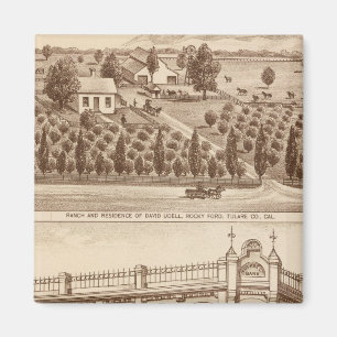 Tulare Landkreis Bank Magnet