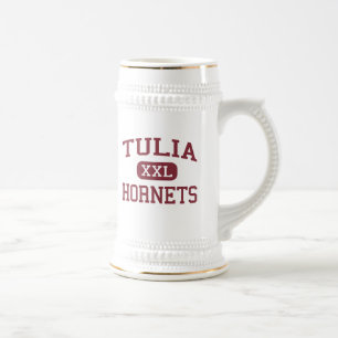 Tulia - Hornissen - Tulia Highschool - Tulia Texas Bierglas