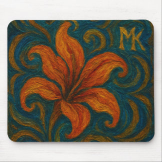 Tulip Abstract Art Mousepad