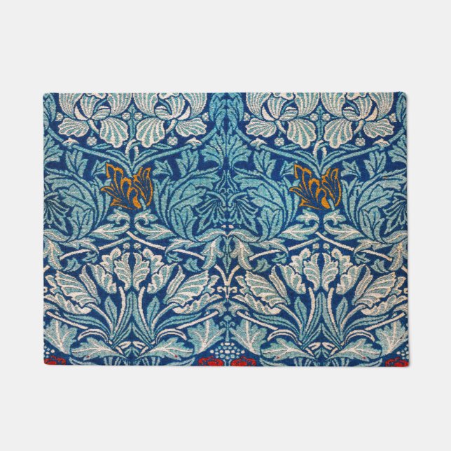 Tulip and Rose (1890) von William Morris Fußmatte (Vorderseite)
