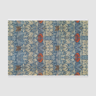 Tulip and Rose Date, Design 1876 William Morris Seidenpapier