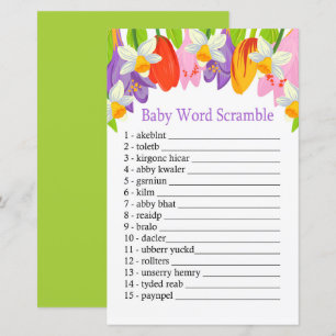 Tulip Baby Wortspiel