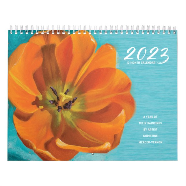 Tulip-Blume-Kalender 2023 Kalender (Titelbild)
