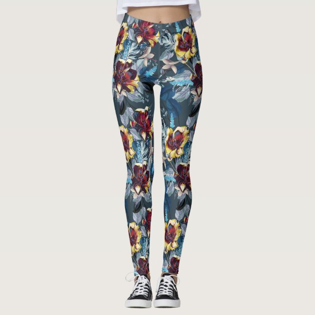 Tulip-Blume - Legierung Leggings (Vorderseite)