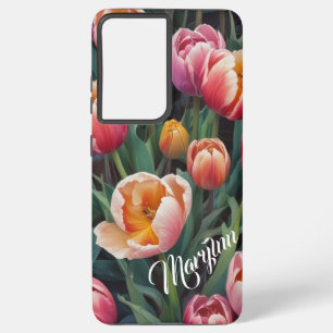 Tulip-Blume-Telefongehäuse Samsung Galaxy Hülle
