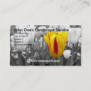 Tulip Business Card Visitenkarte