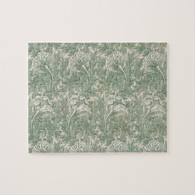 Tulip by William Morris, Vintage Blumenart (Horizontal)