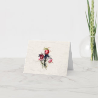 Tulip Cluster Dankeskarte