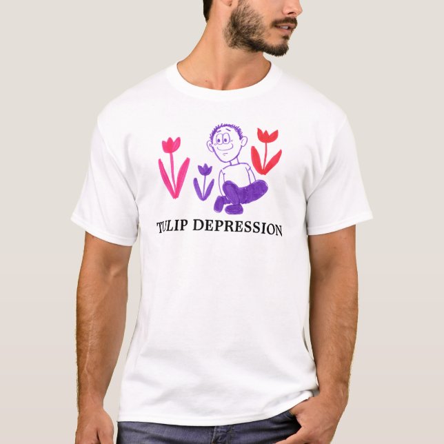 TULIP DEPRESSION T - SHIRT (Vorderseite)