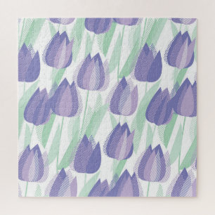 Tulip Design: helle violette Blüte.