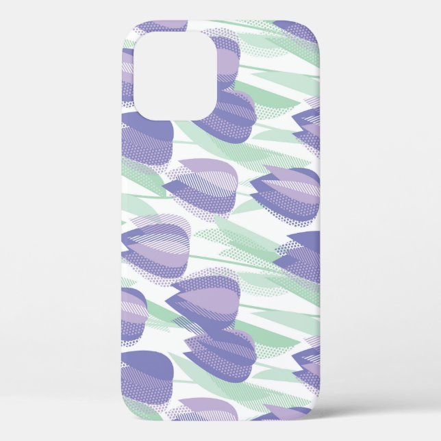 Tulip Design: helle violette Blüte. Case-Mate iPhone Hülle (Rückseite)