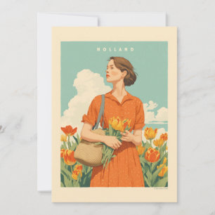 Tulip Dreams in Holland Einladung