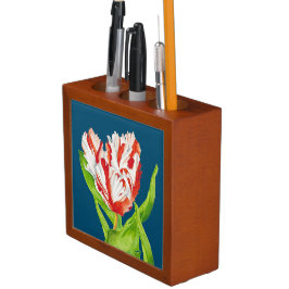 Tulip Estella Rijnveld auf einem Schreibtisch Orga Stifthalter