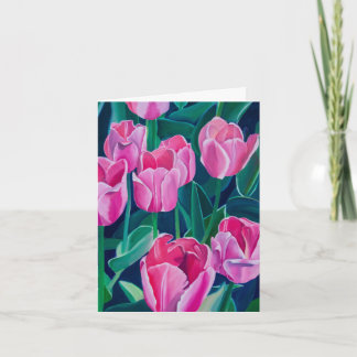 Tulip Faltt Dankeschön Karte