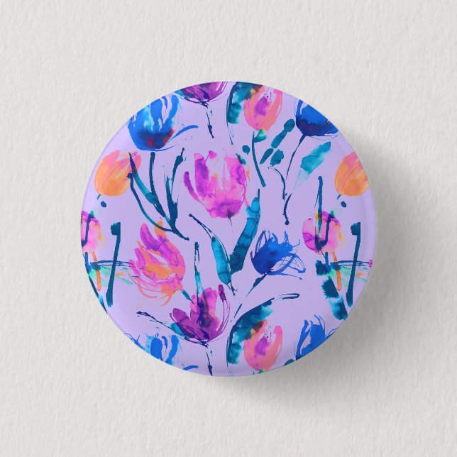 Tulip-Fieber Button (Vorderseite)