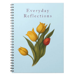 Tulip Floral Notebook | Everyday Reflections Notizblock
