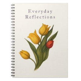 Tulip Floral Notebook | Everyday Reflections Notizblock