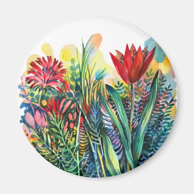 Tulip Garden Magnet (Vorne)