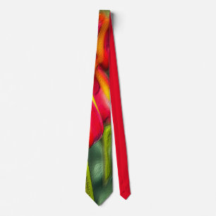 Tulip Garden Textured Neck Tie Krawatte