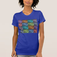 Tulip Jersey T - Shirt (Lapis) - mehrfarbig