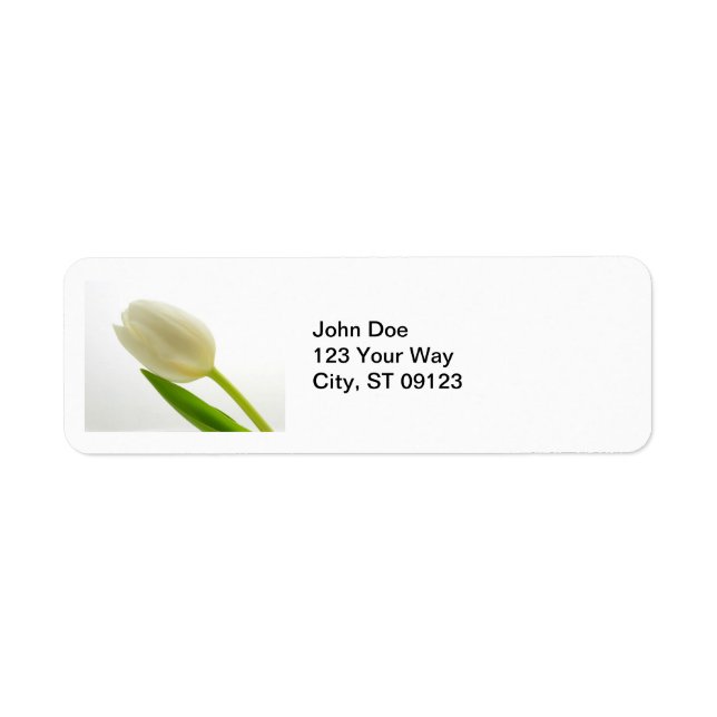 Tulip-Label (Vorne)