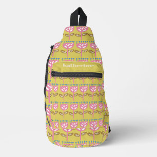 Tulip Mustard Crossbody Bag