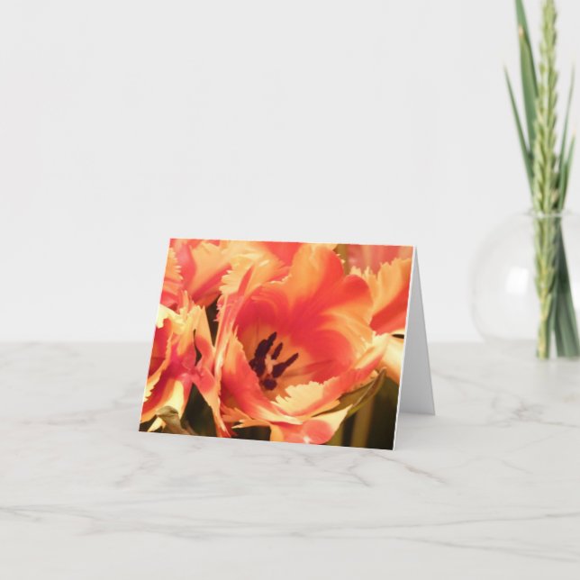 Tulip Note Card Karte (Vorderseite)