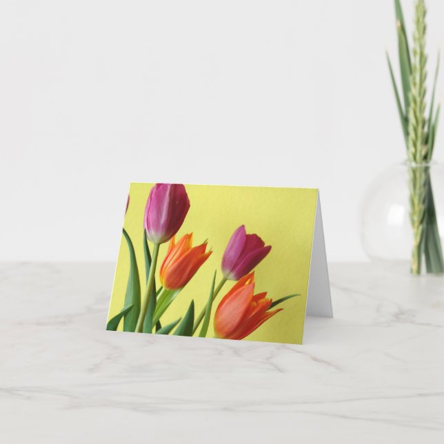 Tulip Note Card Karte (Vorderseite)