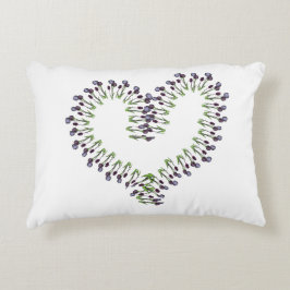 Tulip Open Heart Design Dekokissen