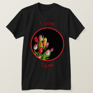 Tulip Painting - Original Blume Kunst T-Shirt