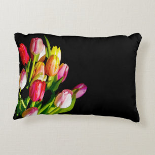Tulip Painting - Originelle Blume Kunst Dekokissen