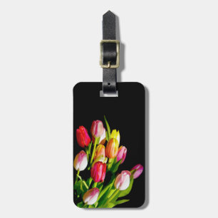 Tulip Painting - Originelle Blume Kunst Gepäckanhänger