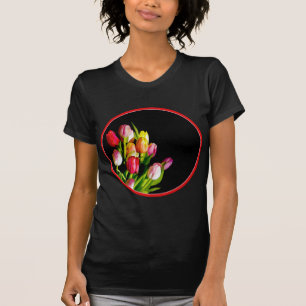 Tulip Painting - Originelle Blume Kunst T-Shirt