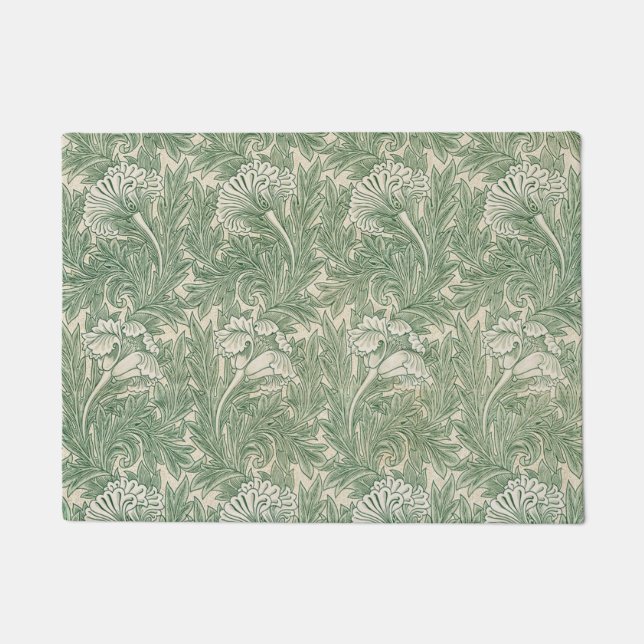 Tulip Pattern (1875) von William Morris Fußmatte (Vorderseite)